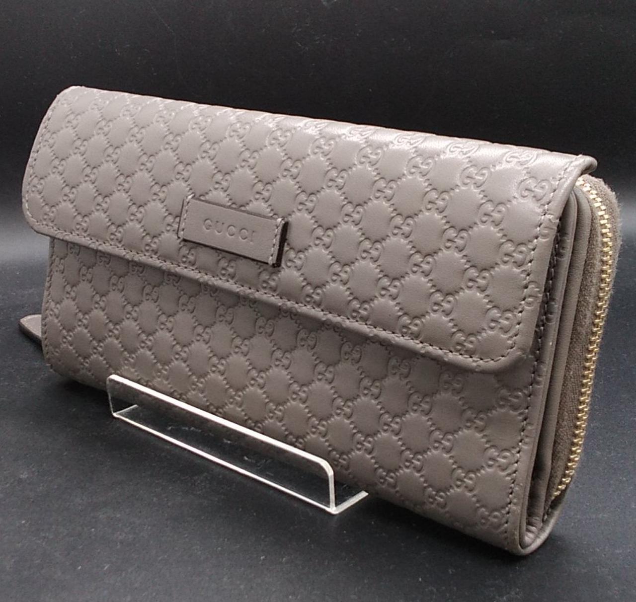 グッチ(GUCCI)|マイクログッチシマレザー長財布|HARDOFFオフモール