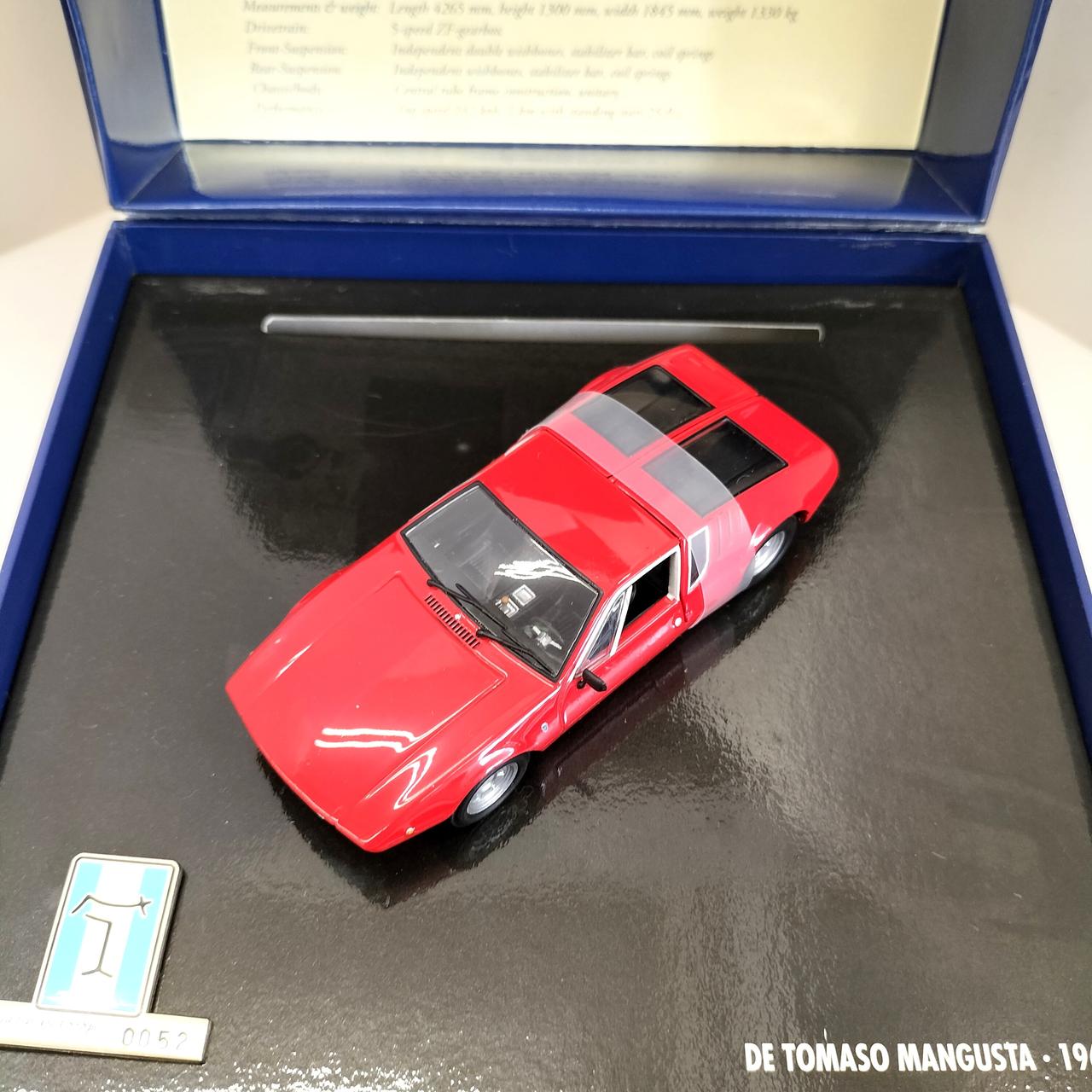 ミニチャンプス(MINICHAMPS)|DE TOMASO MANGUSTA 1969|HARDOFF