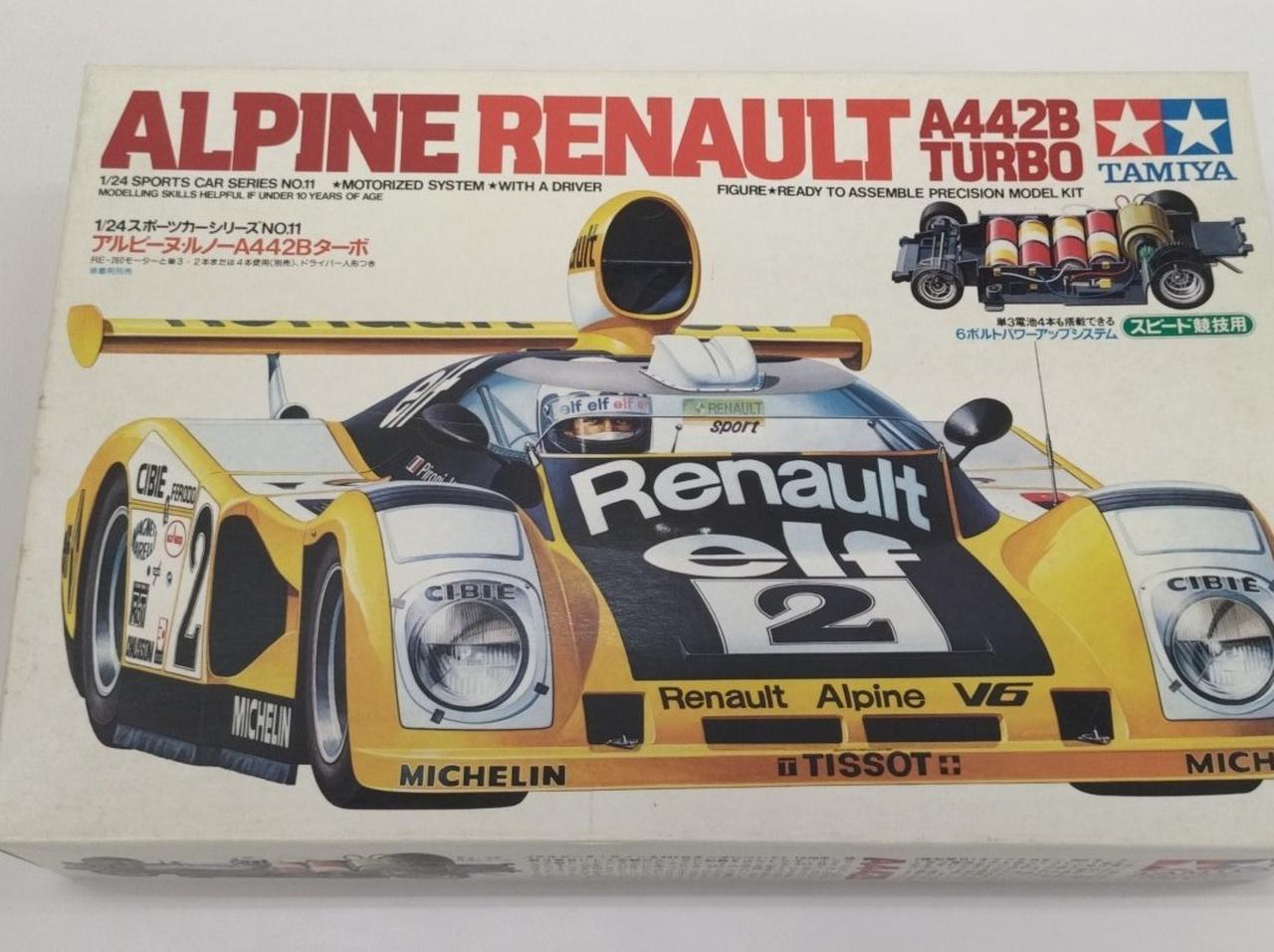 サーキットの狼 1/28 ルノーアルピーヌ　A442B サーキットの狼 1/28 ルノーアルピーヌ A442B