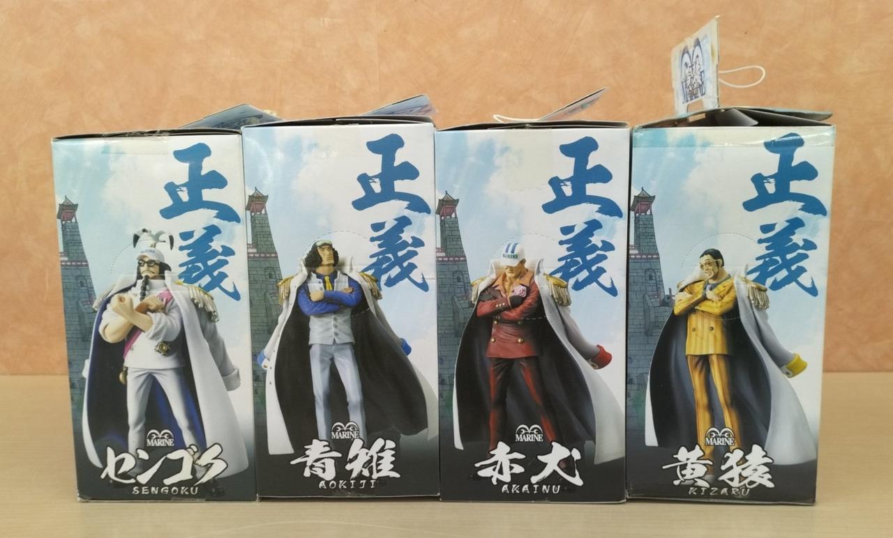 バンプレスト|ワンピースDX海軍フィギュア(4体セット)|HARDOFFオフ