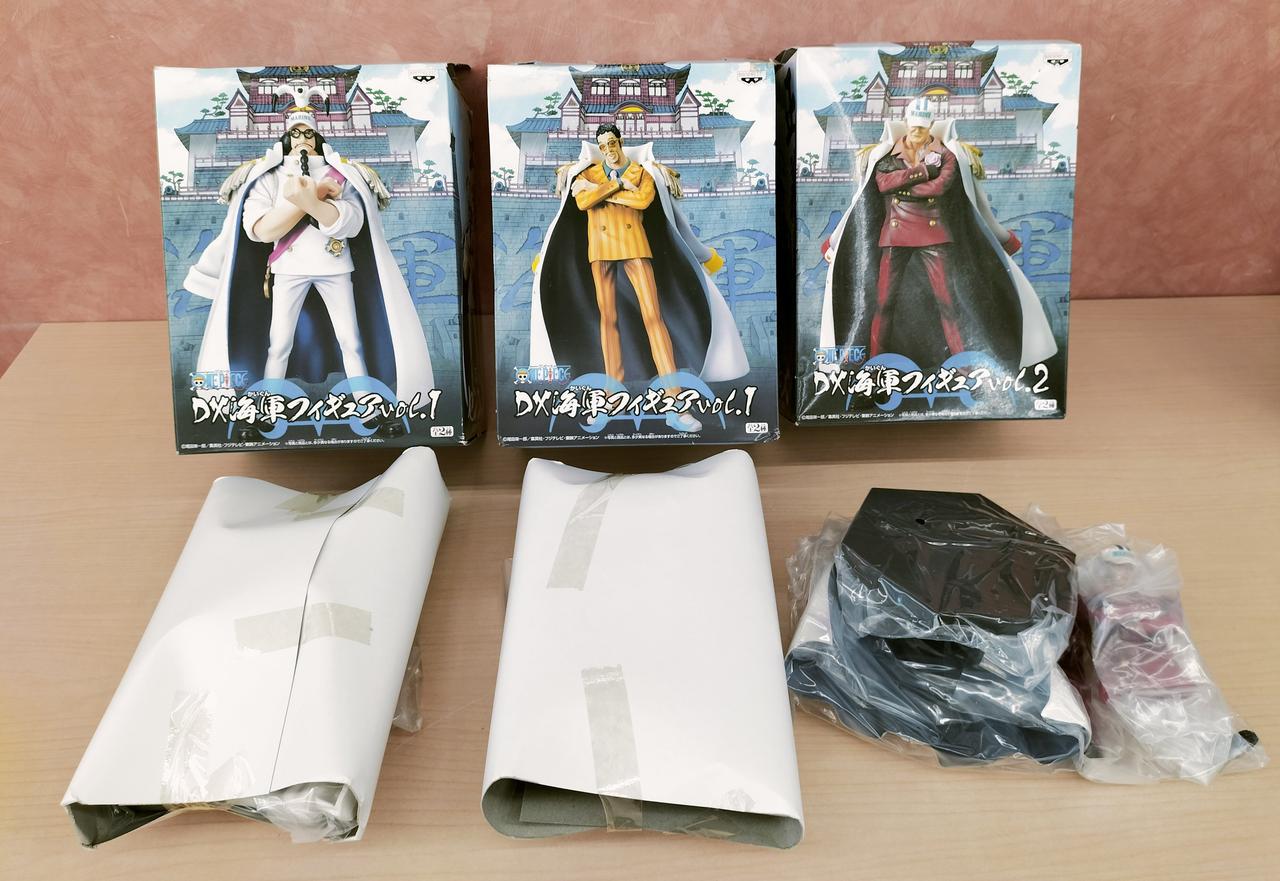 ⭕️未開封品⭕️ワンピース DX海軍フィギュア 4体セット 2011年製 バンプレスト|ワンピースDX海軍フィギュア(4体セット)|HARDOFFオフ