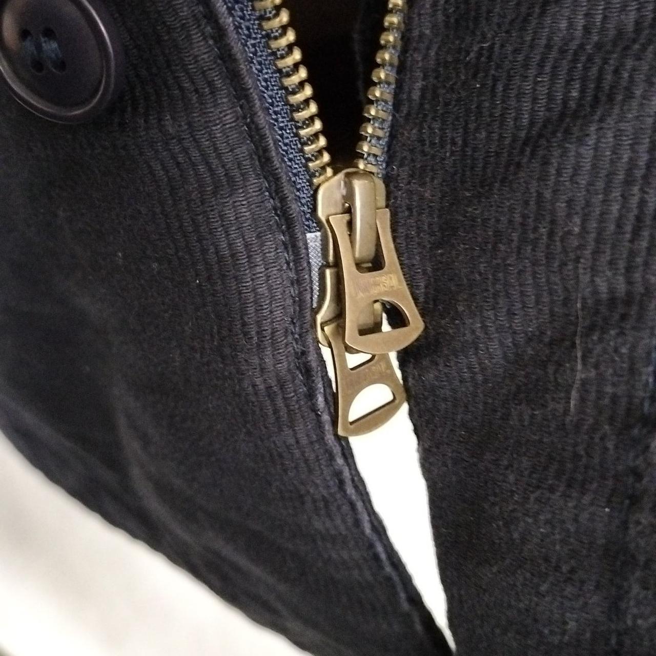 ダブルファスナーです