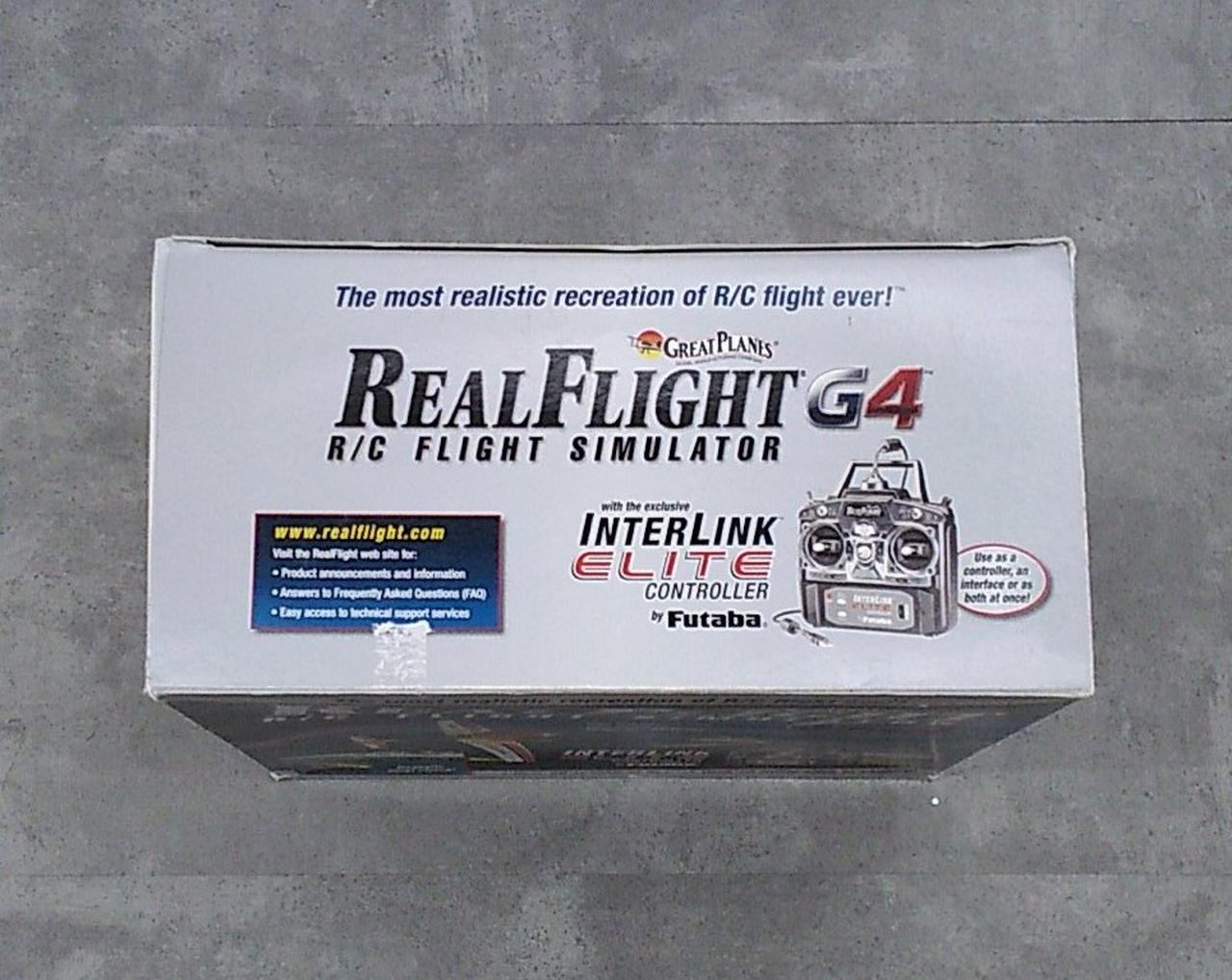 Futaba REAL FLIGHT G4.5 R/Cフライトシミュレータ GreatPlanes Futaba RealFlight G4 R/C Simulator Interlink