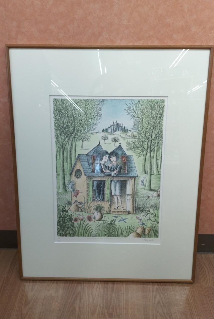 額,幅約68cm 高さ78cm