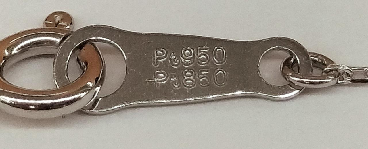 pt950 pt850 の刻印あります