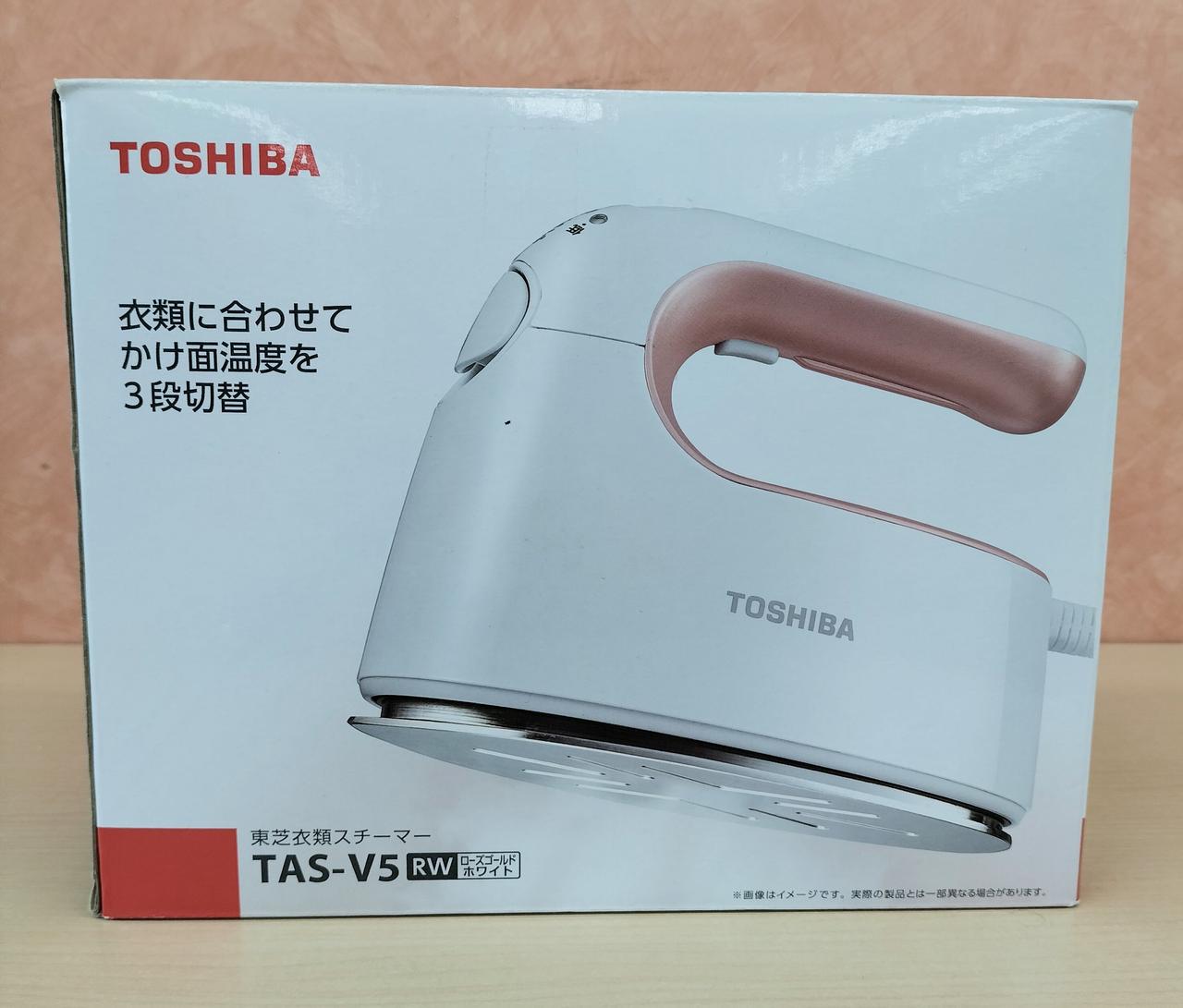 TOSHIBA 衣類スチーマー TAS-V5 ローズゴールドホワイト TAS-V5 | アイロン/衣類スチーマー | 東芝ライフスタイル株式
