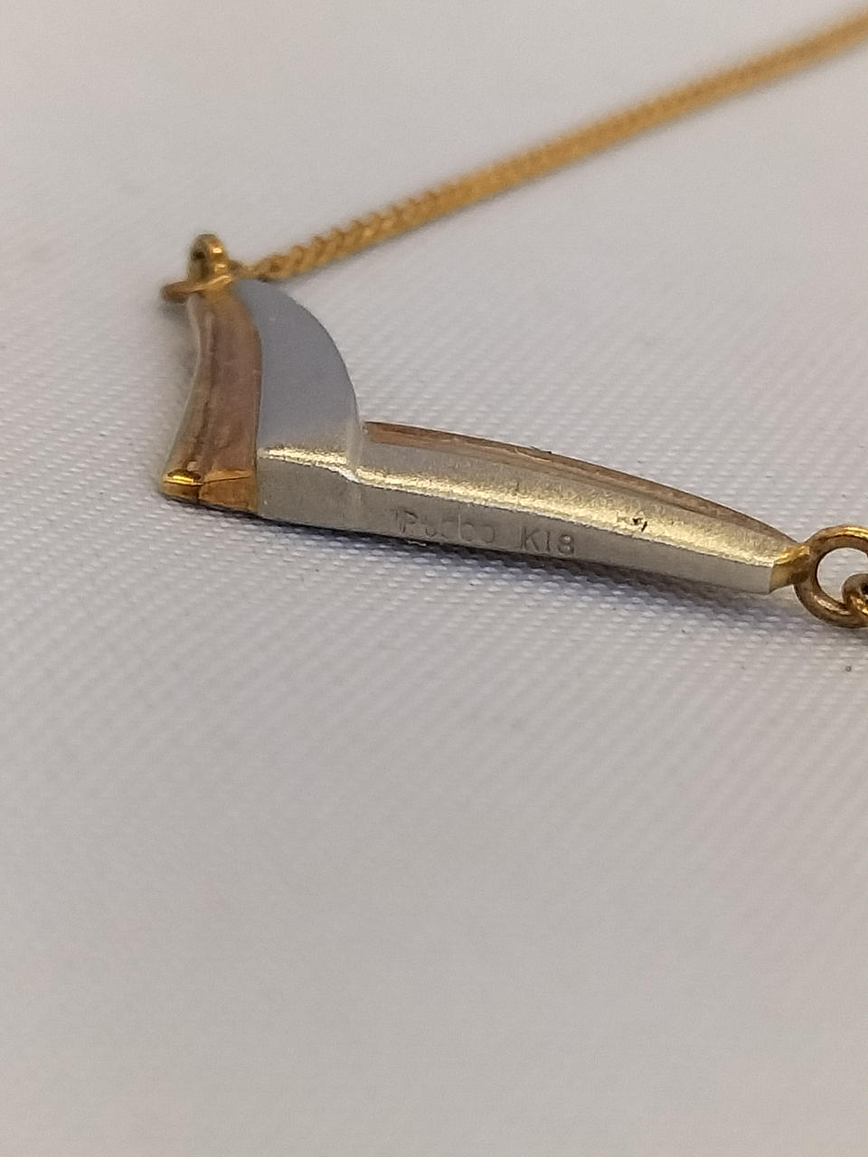 Pt900 K18刻印あり