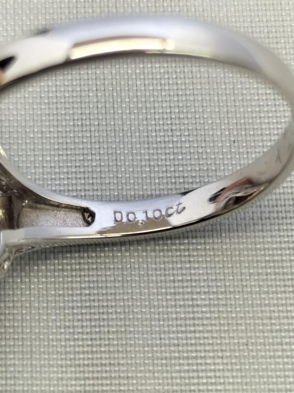 D0.10ct 刻印あり
