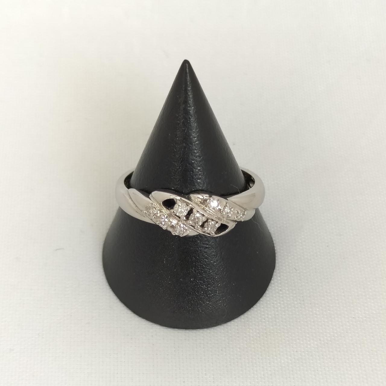 14.5号　pt900 0.15ct