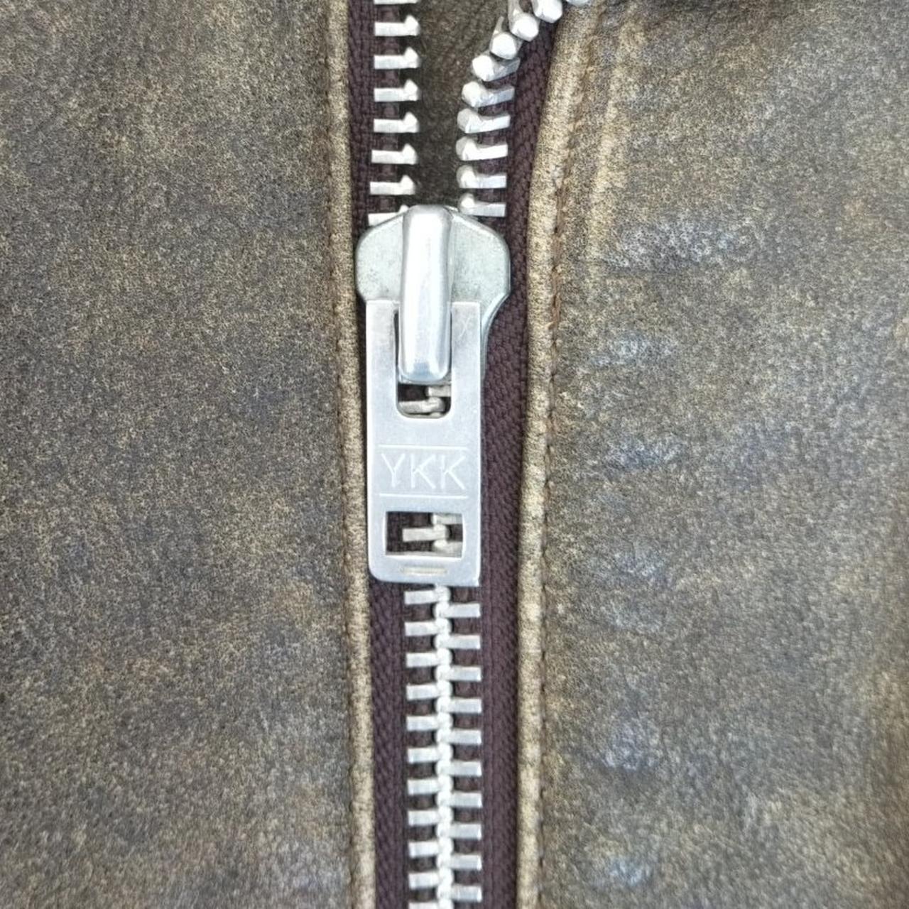 YKKのファスナーです