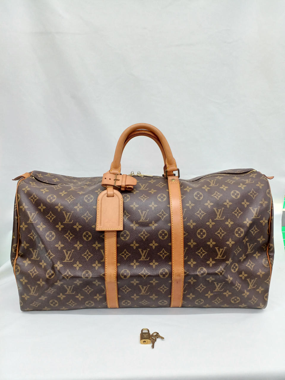 【美品】Louis Vuittonキーポル55 LOUIS VUITTON - louis vuitton キーポル 55 モノグラム 美品