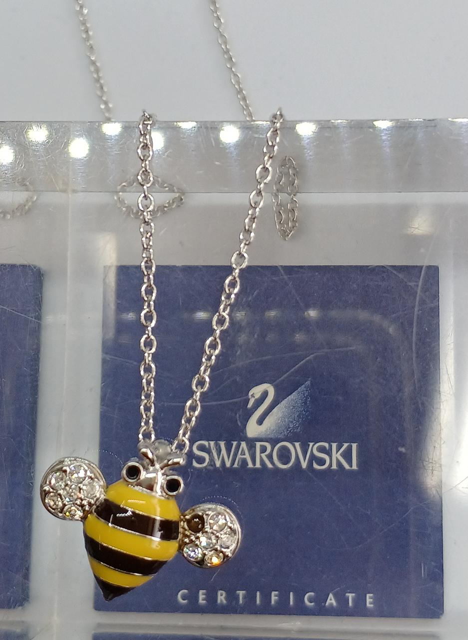 SWAROVSKI ハチドリ ネックレス スワロフスキー(SWAROVSKI)|スワロフスキー はち ネックレス