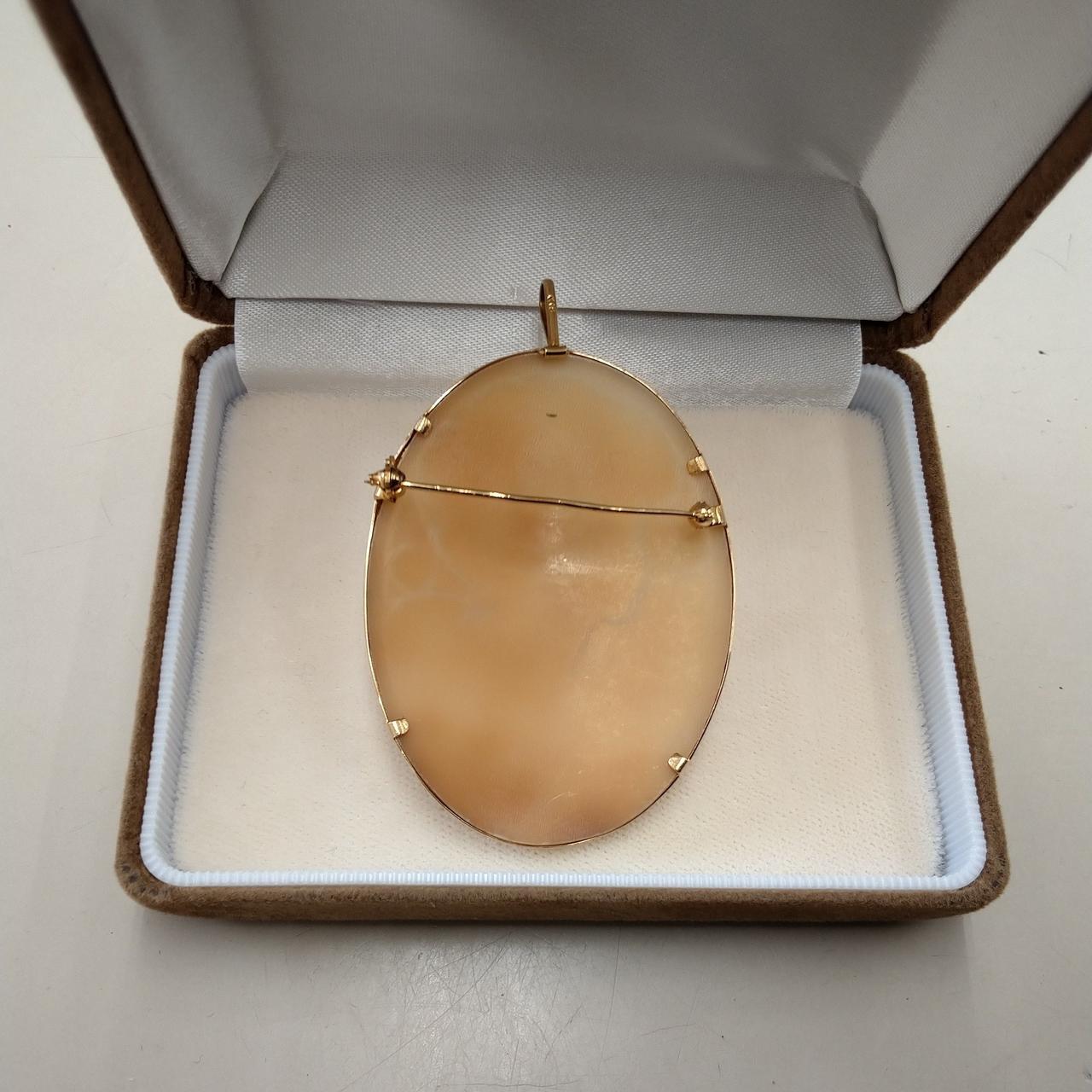 K18カメオブローチ|HARDOFFオフモール（オフモ）|2030340000128060