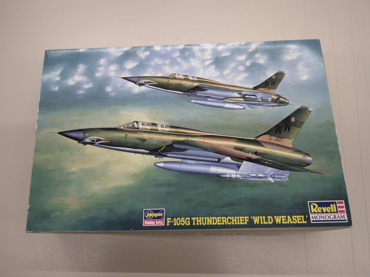 【完成品】ハセガワ 1/48 F-105G サンダーチーフ ワイルドウィーゼル HASEGAWA|1/48|HARDOFFオフモール(オフモ)|2030340000133693
