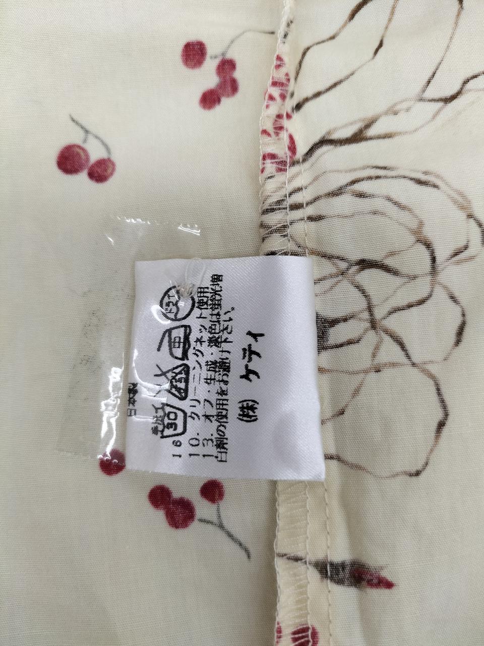 ブラウス品質表示タグ