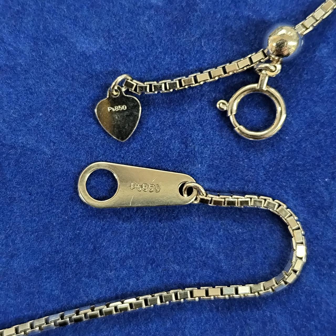 留金　アジャスター　Pt850刻印あり