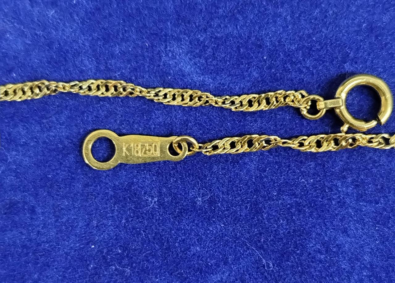 K18刻印あり750刻印あり