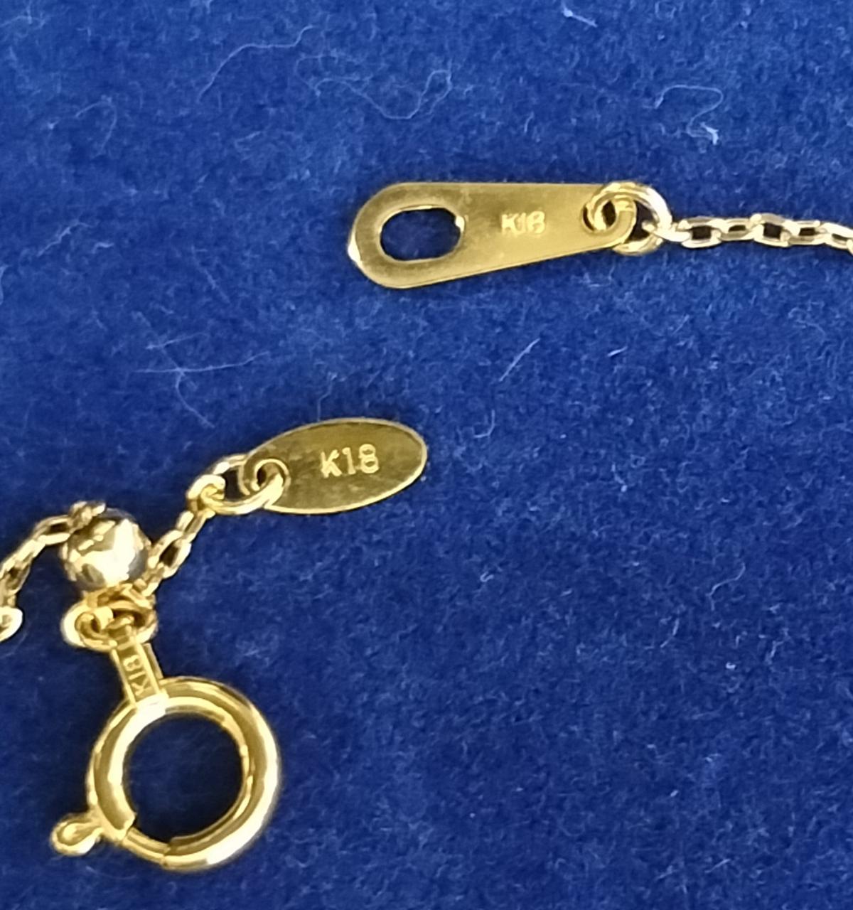 K18刻印あり
スライドアジャスターあり