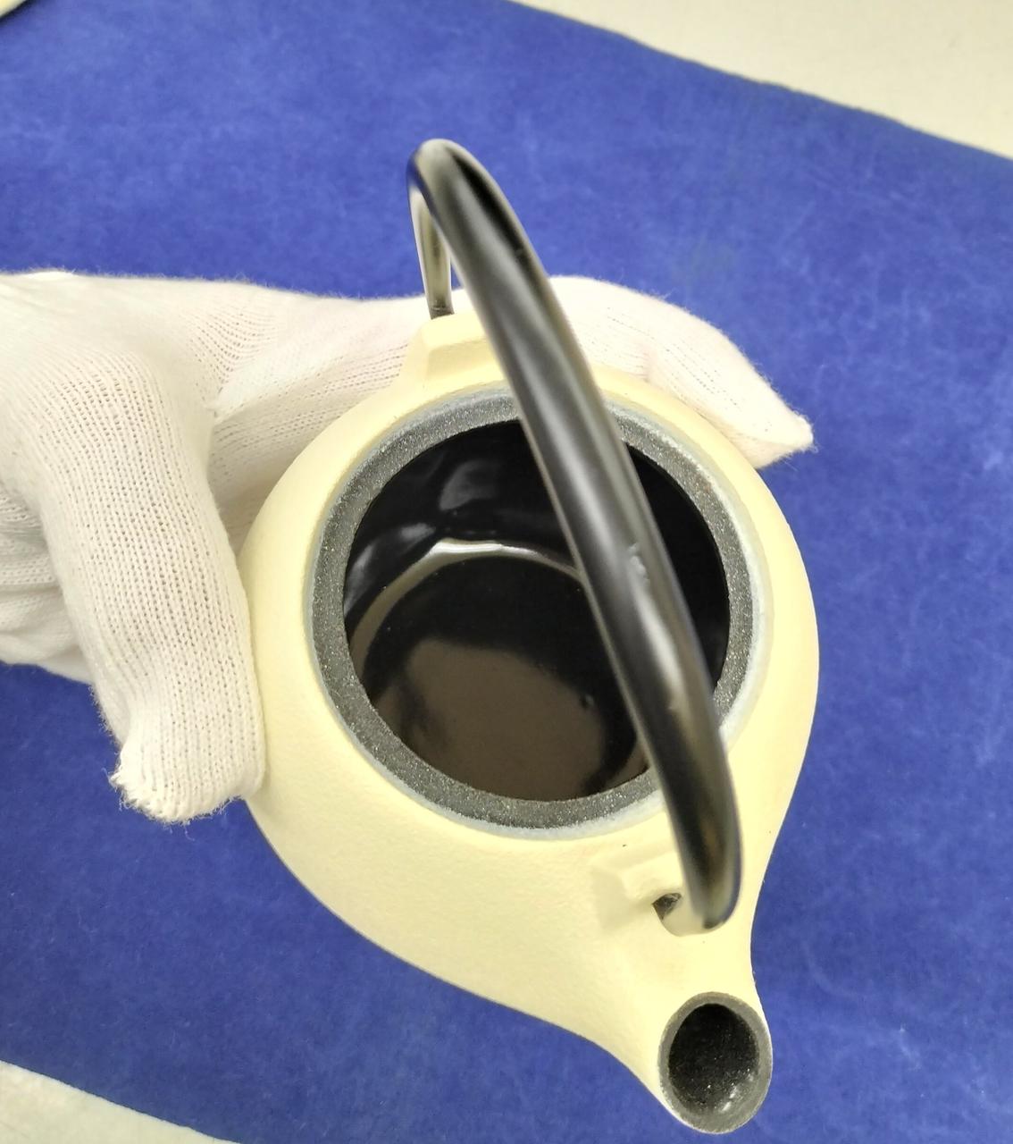 取っ手にキズあり