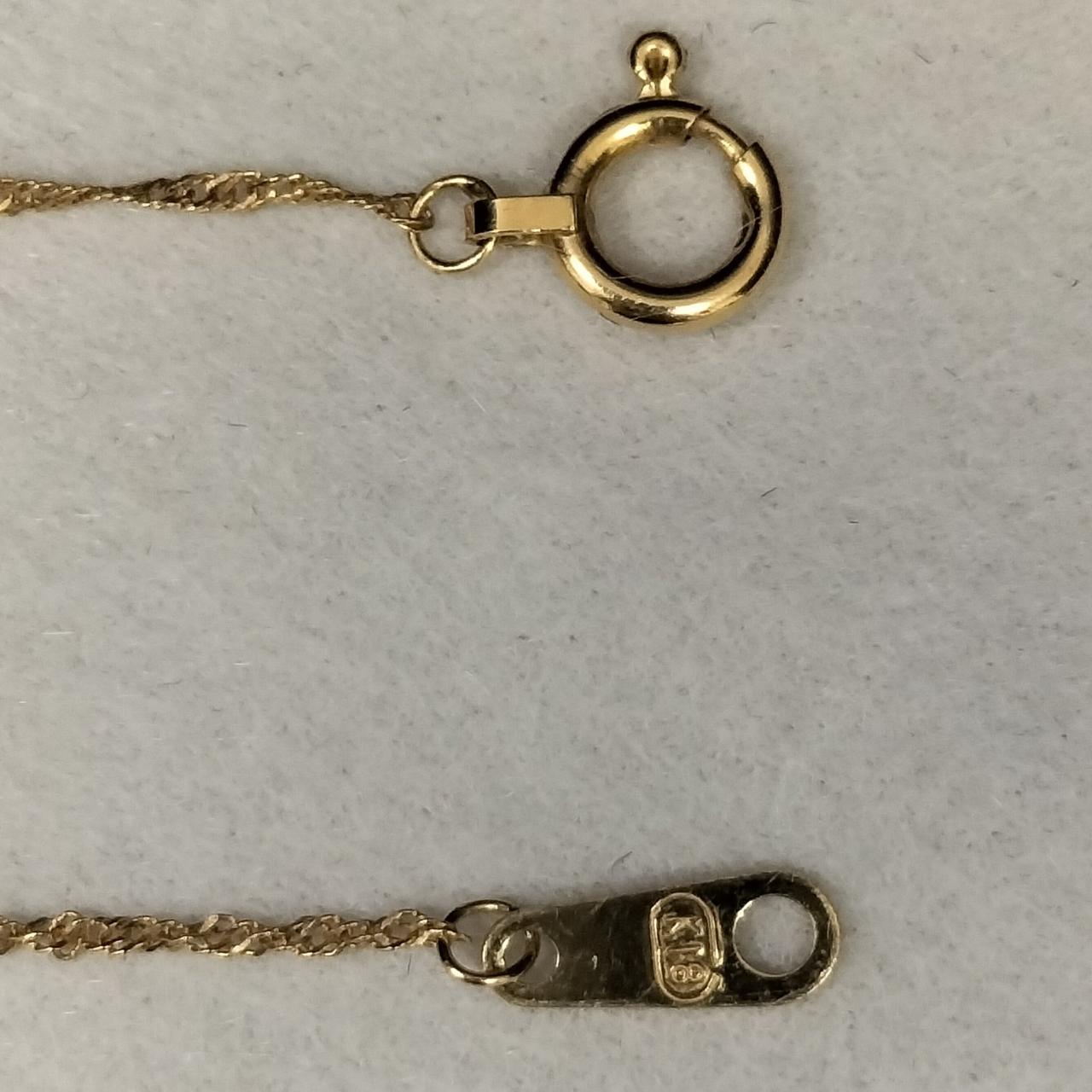 留具
K18刻印あり