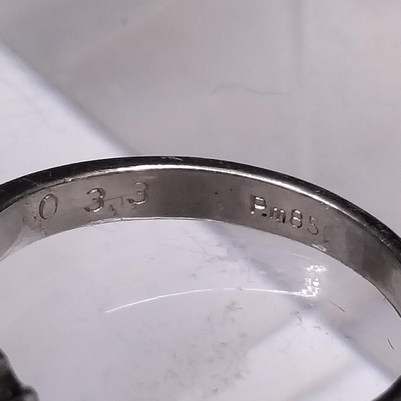 0.33　Pt850刻印あり