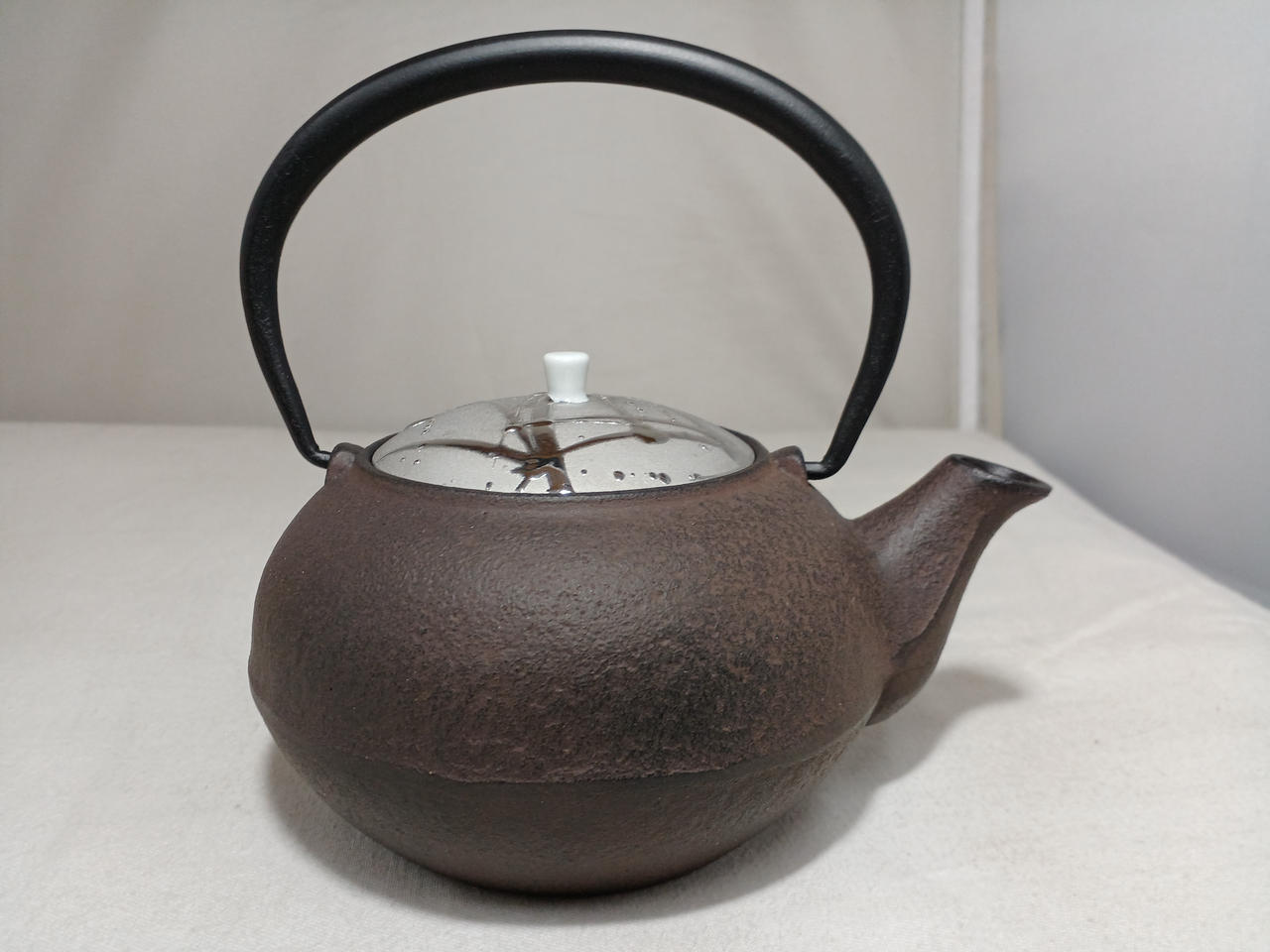 ピ*ヨ様 鋳鉄 茶釜 ダークブラウン たち吉|鉄瓶|HARDOFFオフモール（オフモ）|2030400000102553