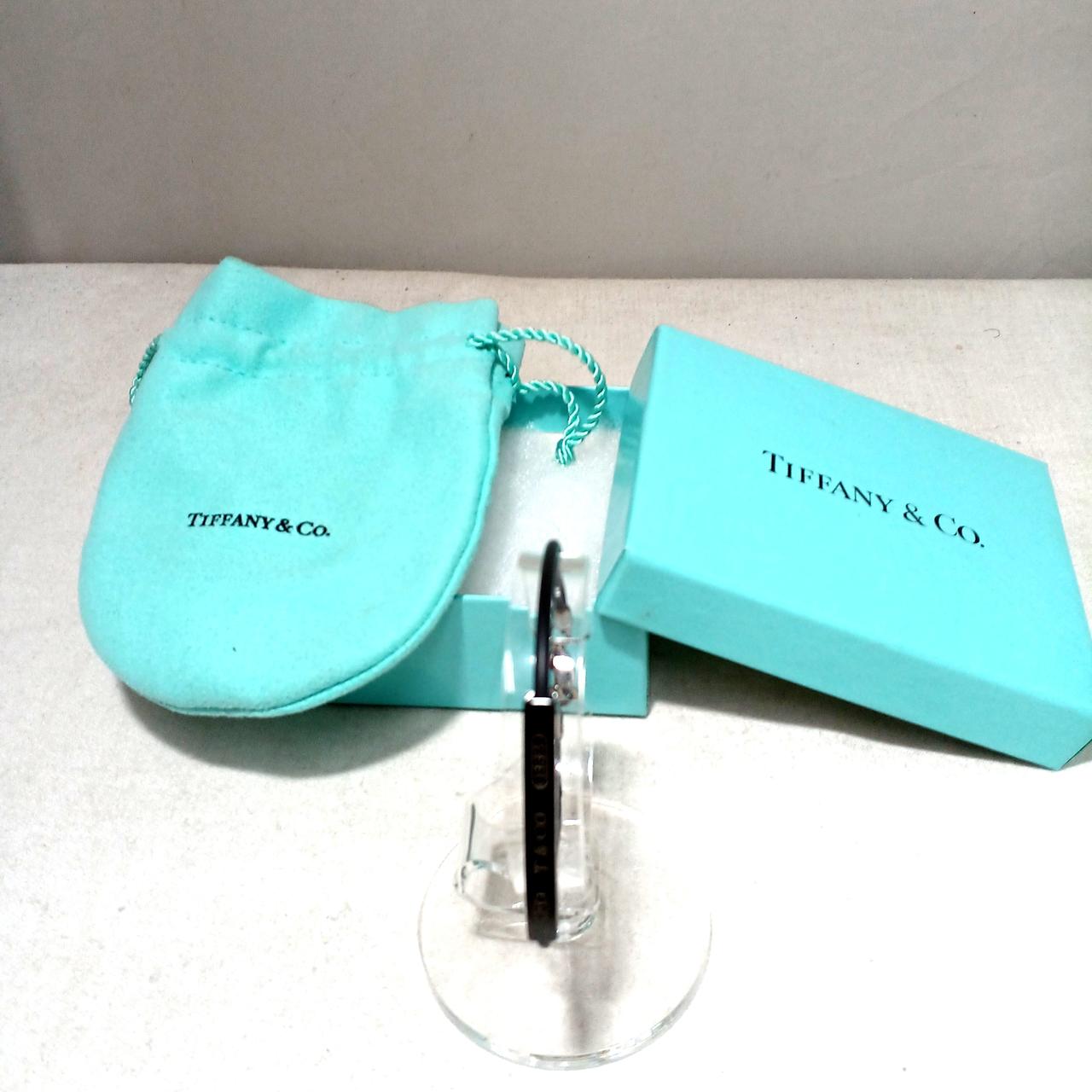 ティファニー　1837 チタン　ラバー　ブレスレット　ブラック ティファニー(TIFFANY&CO.)|1837 チタン ラバー ブレスレット
