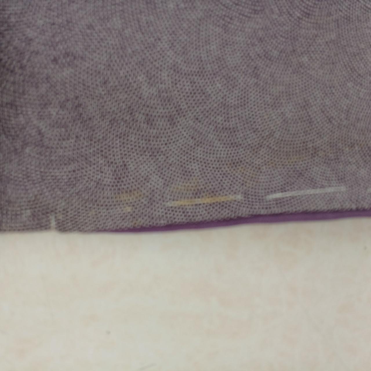 しつけ糸に変色
