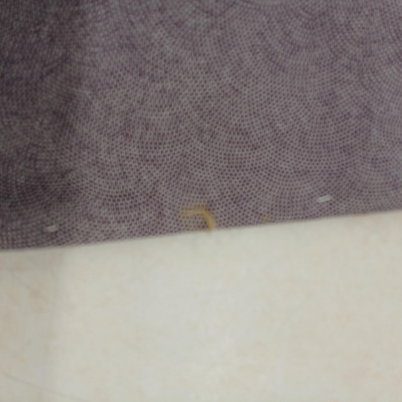 しつけ糸に変色