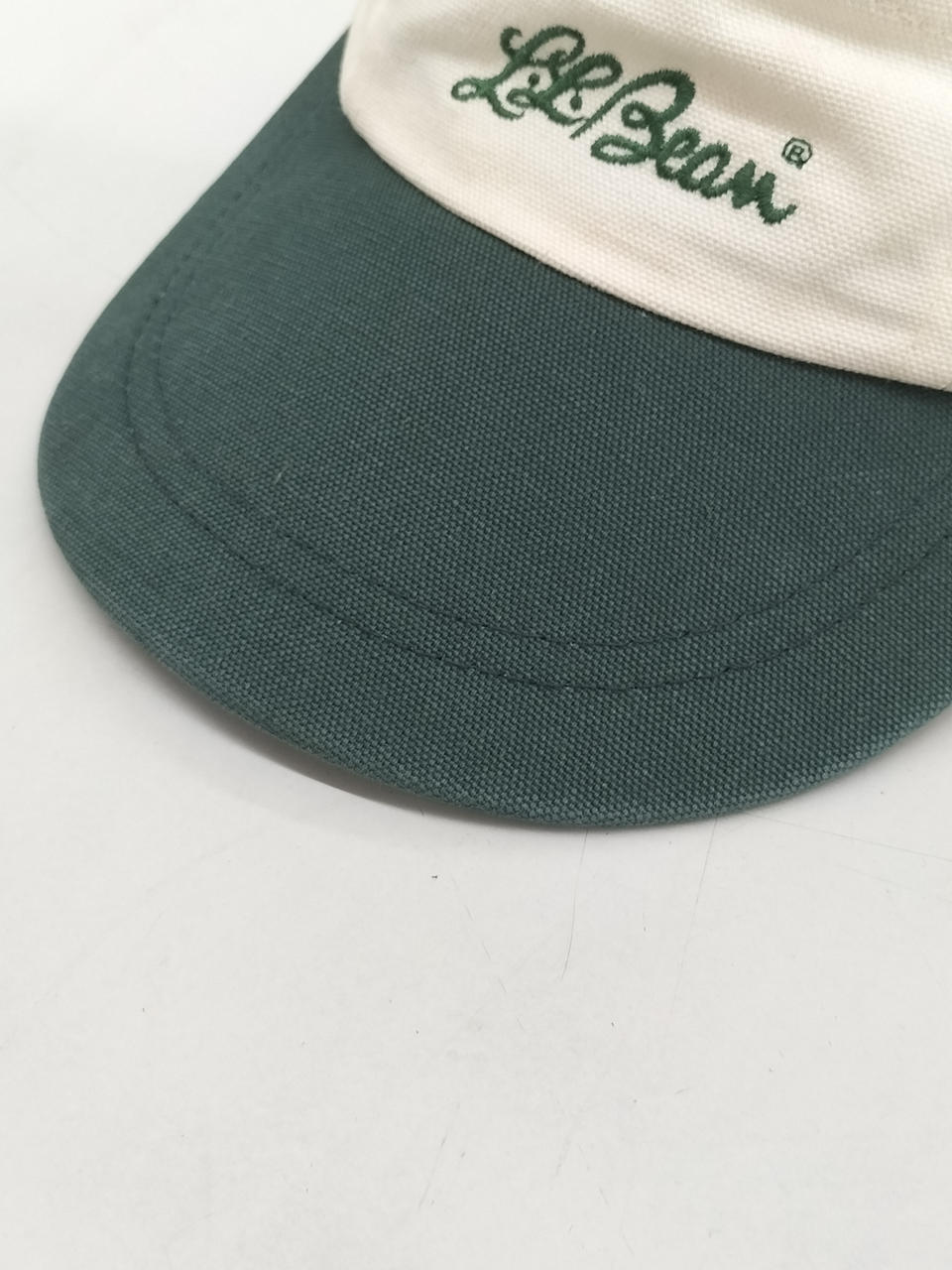used 90s L.L.Bean ロングビル 転がら キャップ 古着 ヴィンテージ 