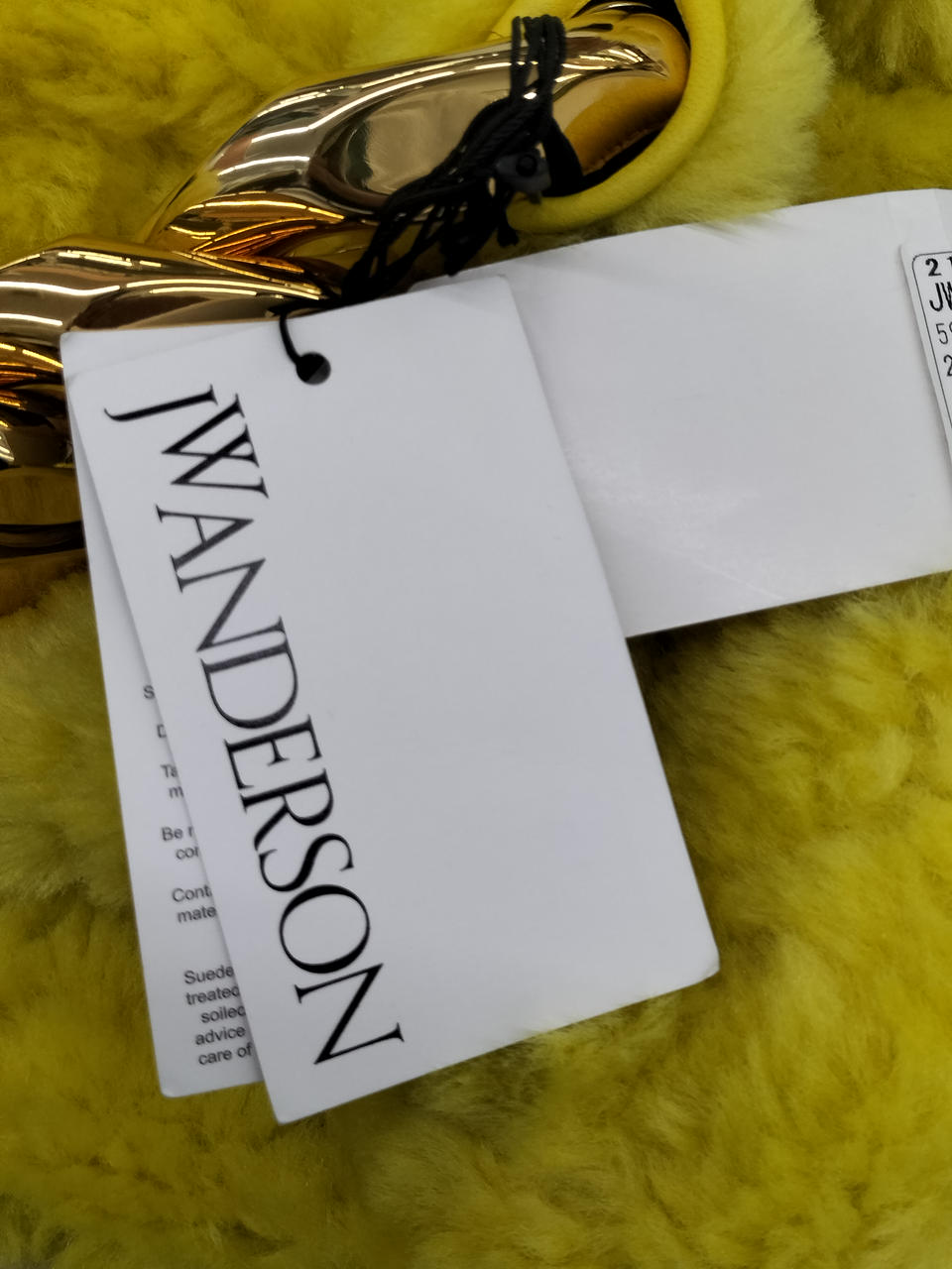 関税送料込 JW ANDERSON フェイクファー ショルダーバッグ JW ANDERSON|フェイクファー ショルダーバッグ|HARDOFFオフ