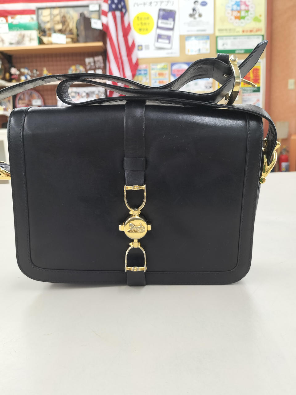 CELINE 型番：ホースビット金具 ショルダーバッグ