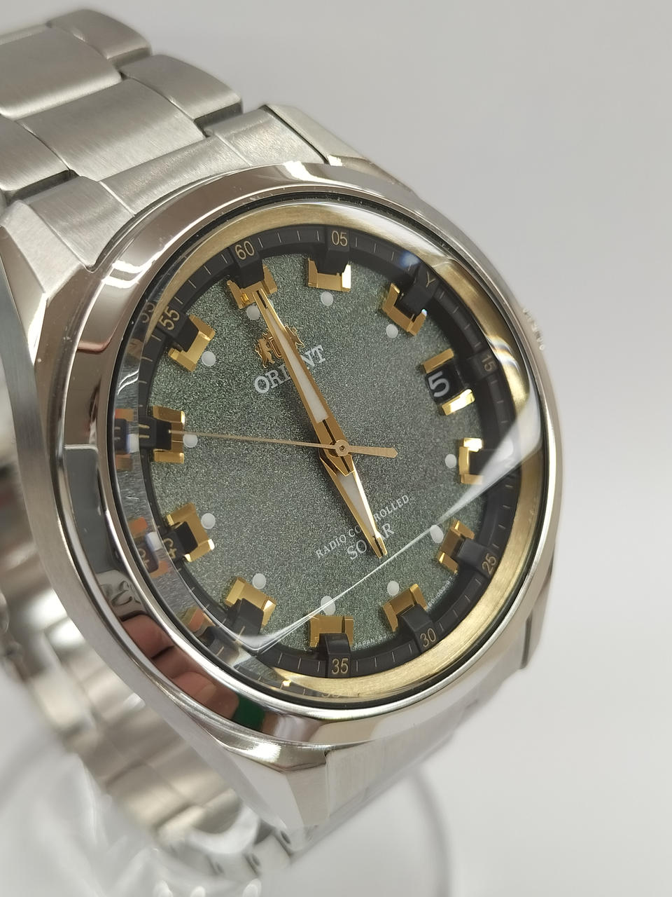【美品】ORIENT オリエント 電波 ソーラー 腕時計 SE02-C2-B 美品】ORIENT オリエント 電波 ソーラー 腕時計 SE02-C2-B