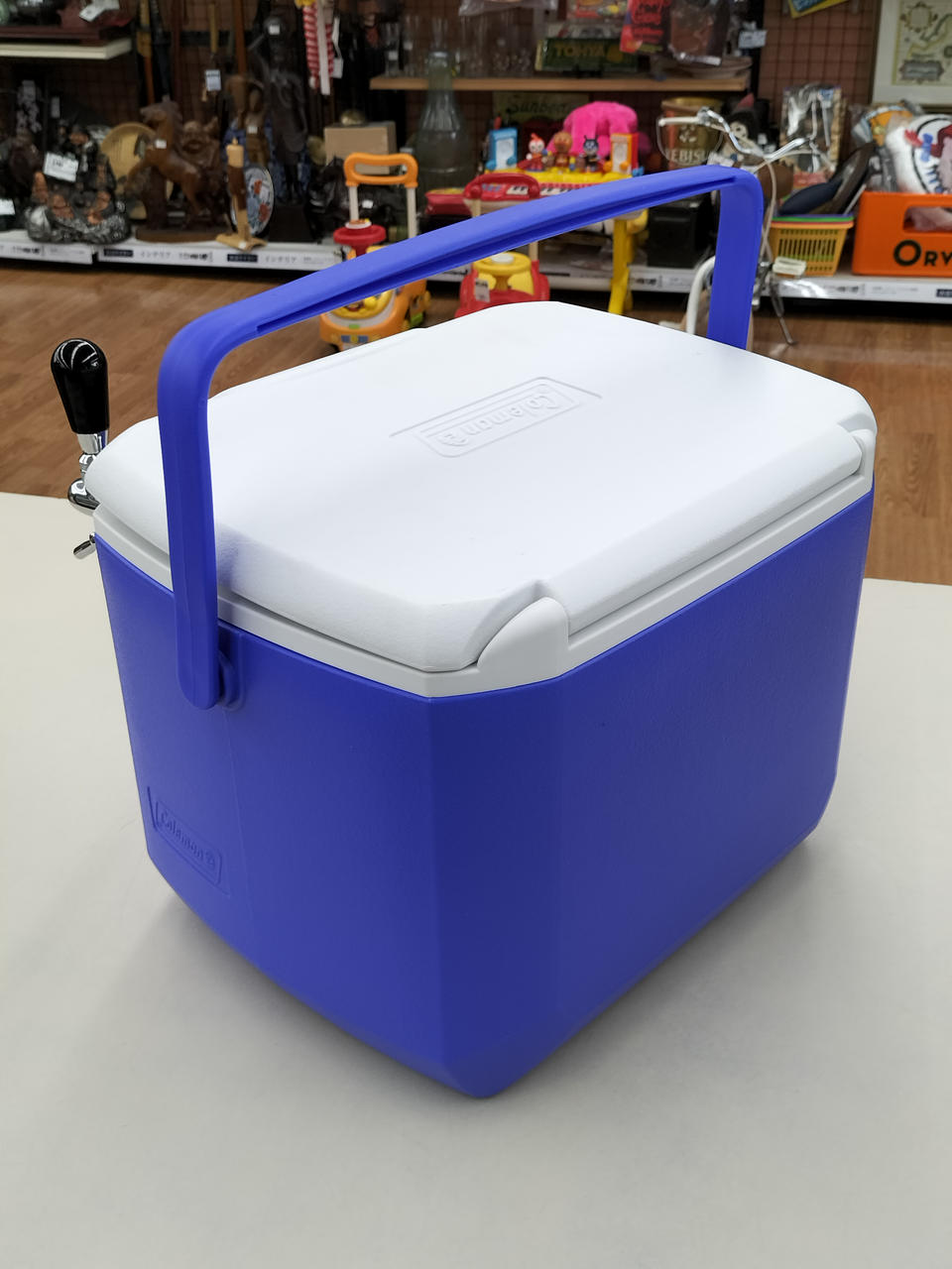 コールマン限定BOX 自作氷令式ビールサーバーセット　ブルー コールマン(COLEMAN)|氷冷式ビールサーバー|HARDOFFオフモール