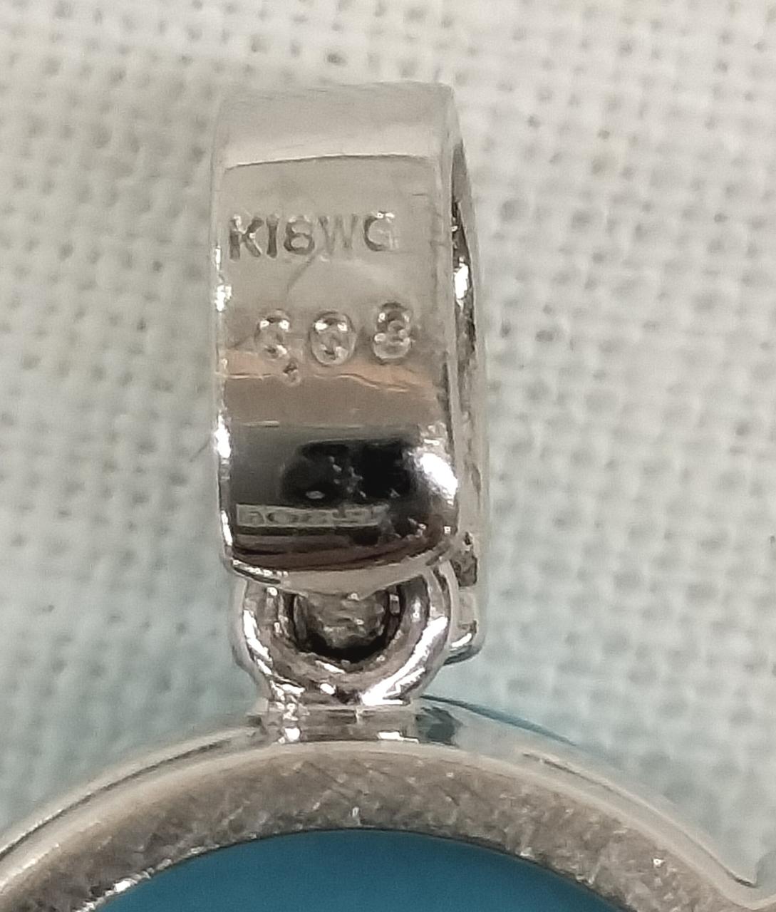 K18WG   0.08刻印