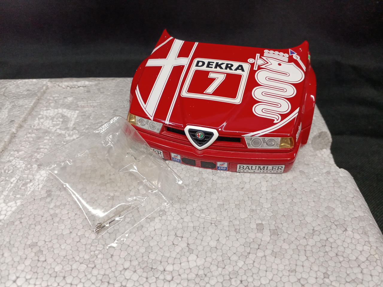 オートアート1/18 アルファロメオ 155 V6 Ti DTM 1993#7 1/18 オートアート 89304 アルファロメオ 155 V6 TI DTM 最終戦