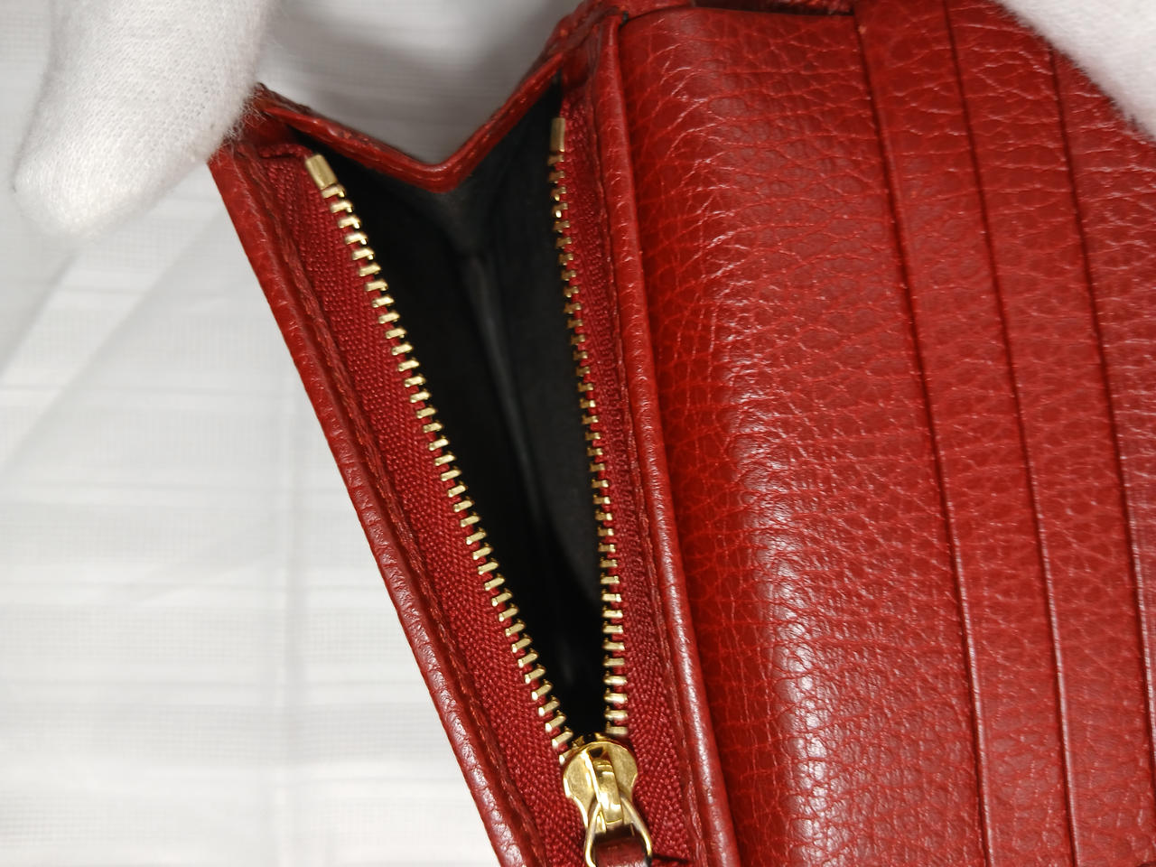 GGマーモントレザー　aryj2月1日まで GUCCI|GGマーモントレザーレッド:|【ハードオフ公式通販】オフモール