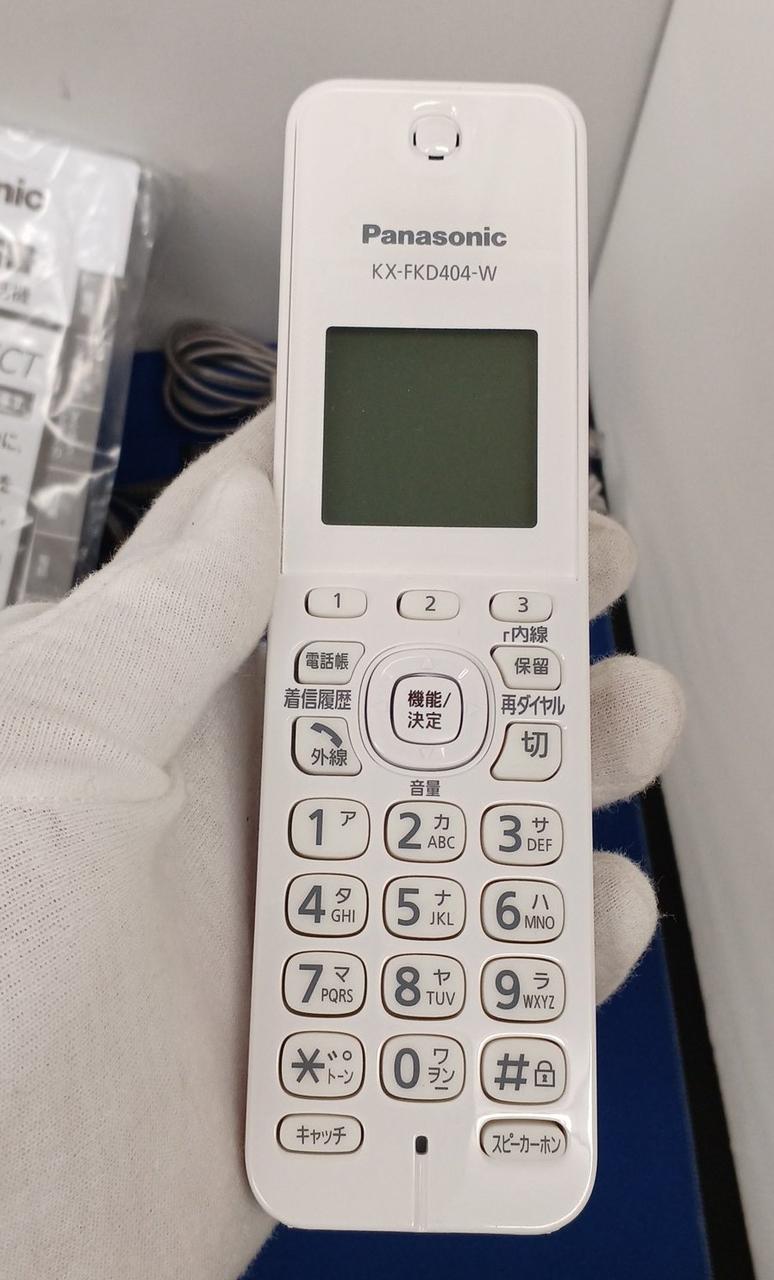 【新品・未使用】コードレス電話機　パナソニック 20140414180750_925_.jpg