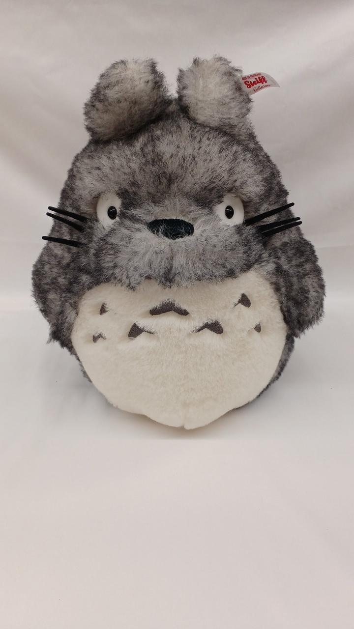 シュタイフ　トトロ　ぬいぐるみ となりのトトロ」がシュタイフ社製ぬいぐるみに テディベアの