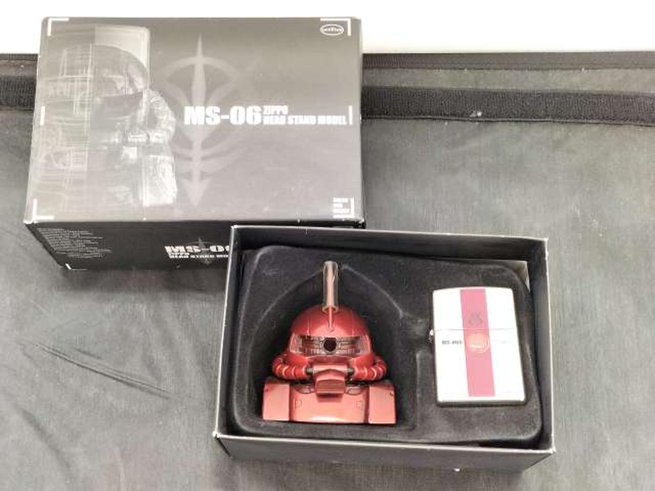 バンプレスト(BANPRESTO)|ZIPPO ヘッドスタンドモデル MS-06