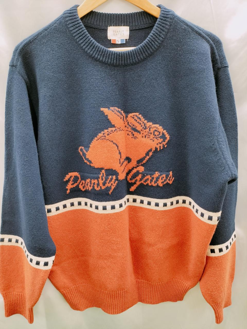PEARLY GATES|ヴィンテージ クルーネックセーター|HARDOFFオフ