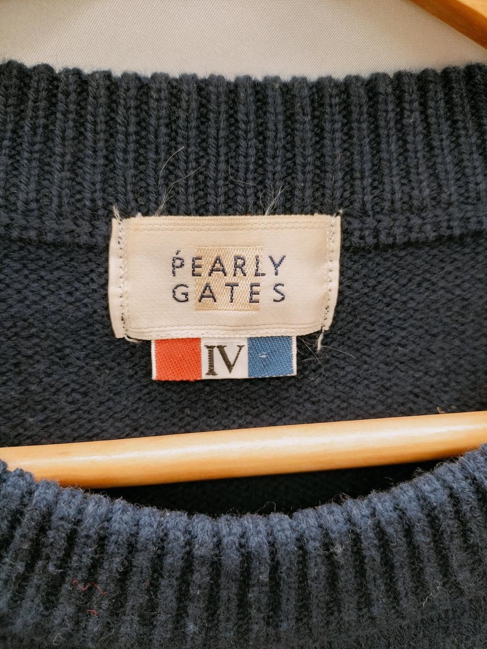PEARLY GATES ジップアップセーター サイズ4 PEARLY GATES ジップアップセーター サイズ4