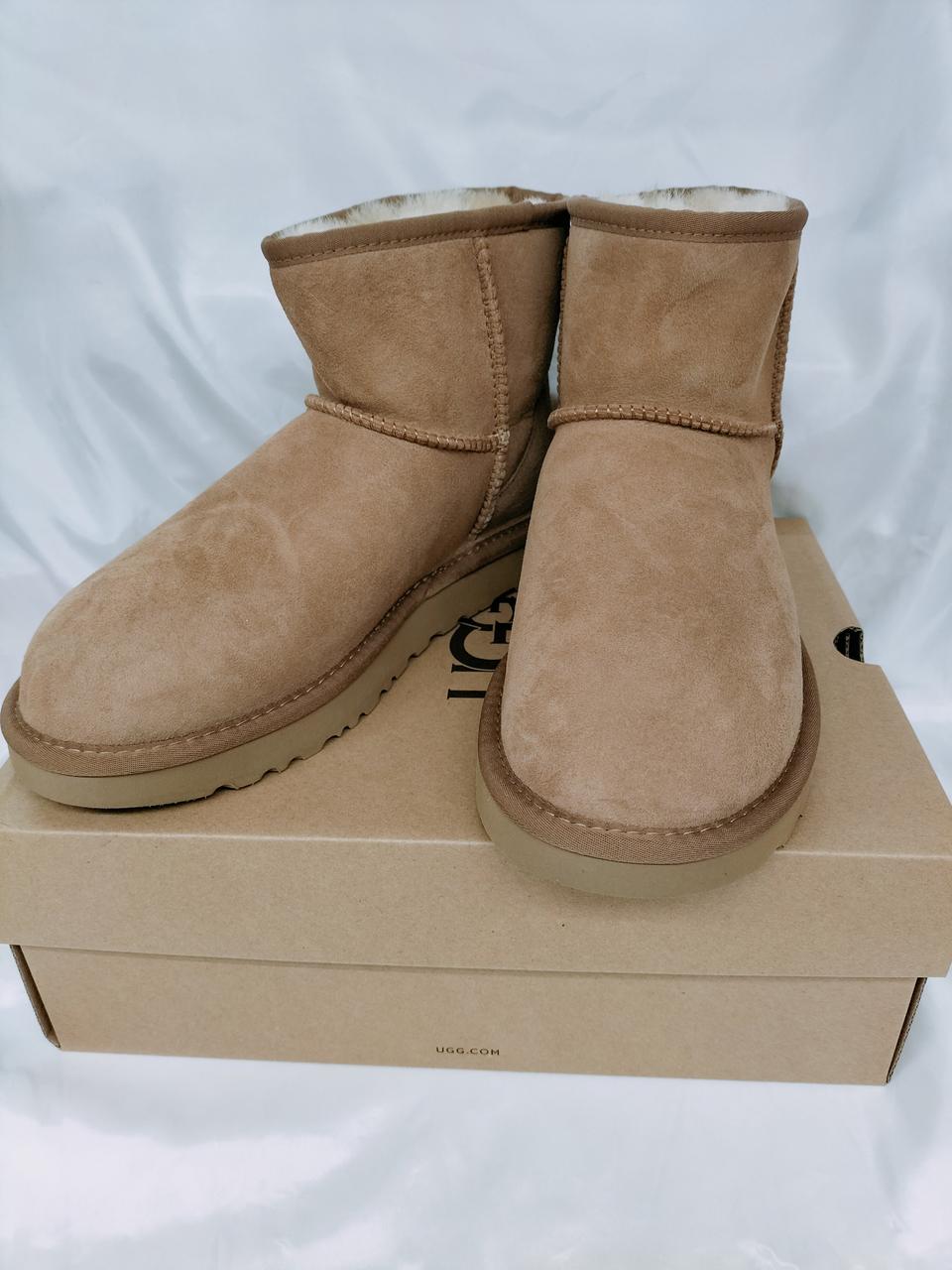 【まちゃみけ】新品未使用】UGGムートンブーム アグ UGG UGG ムートンブーツ CLASSIC ULTRA MINI NEW HEIGHTS