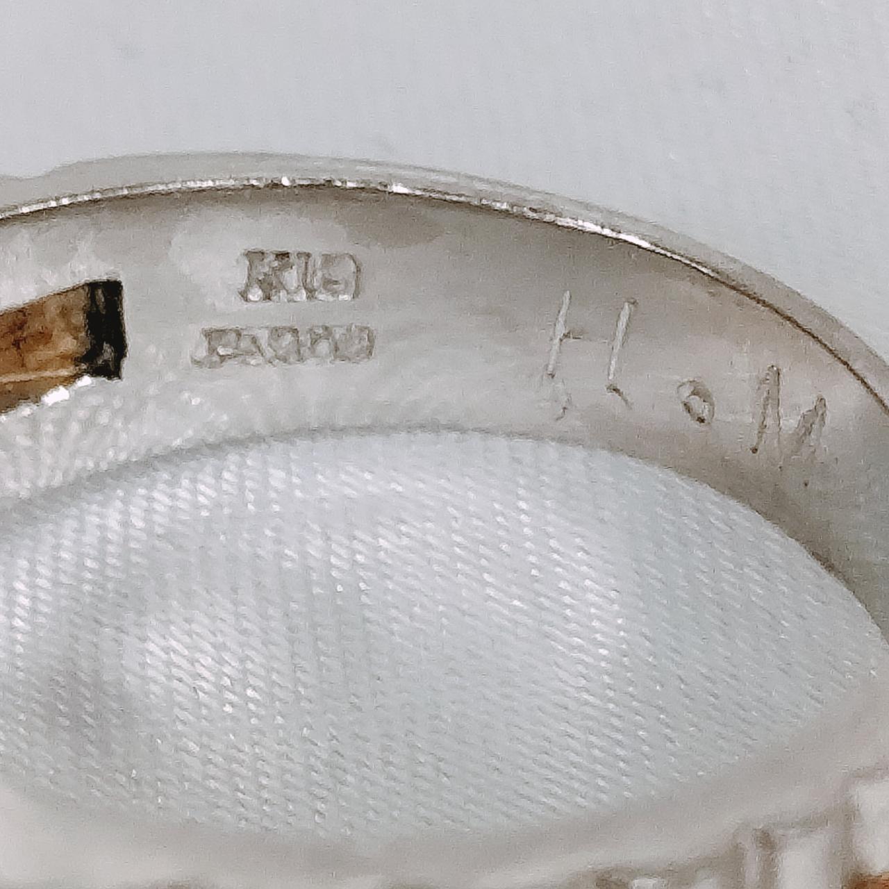 k18.pt900.イニシャル刻印有り