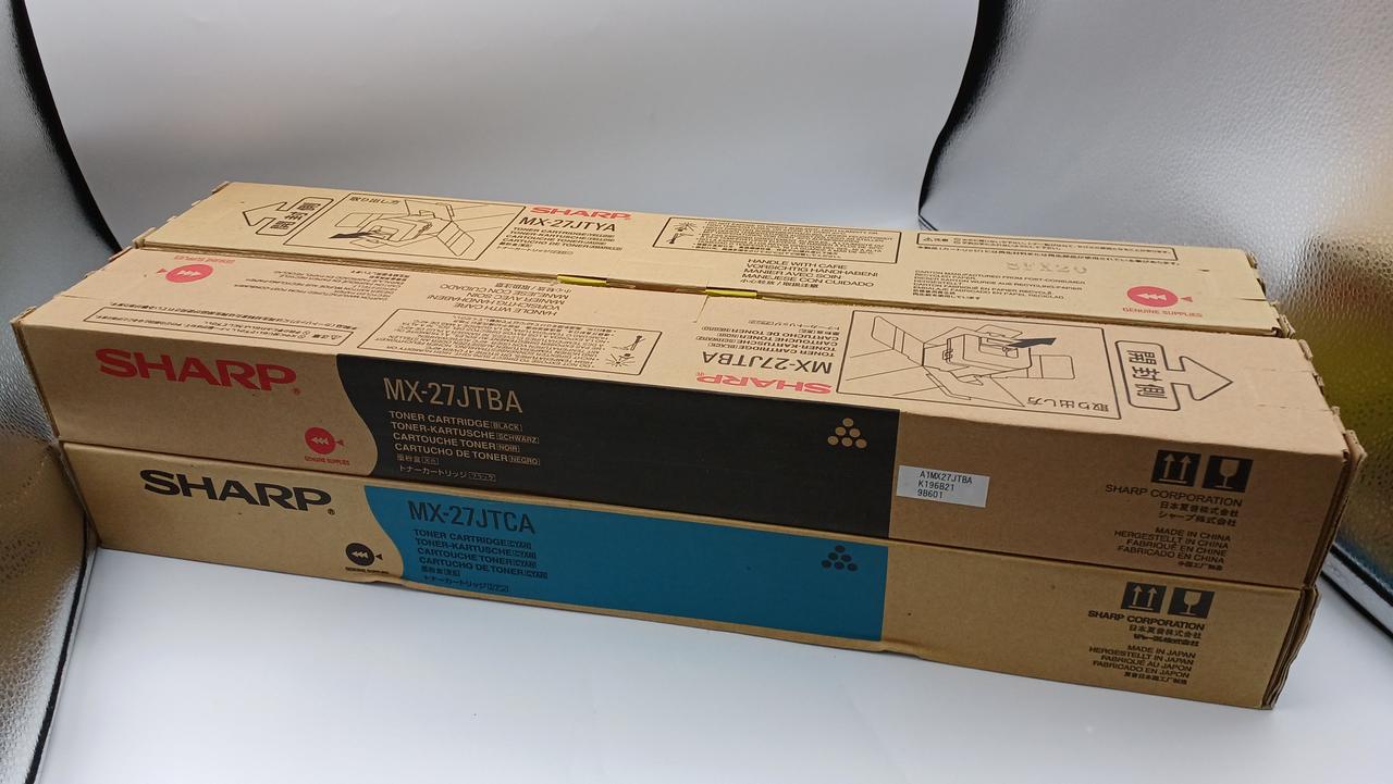 SHARP - SHARP 新品未使用　トナーカードリッジ　MX27JTBA Toner.jp】MX-27JTBA (ブラック) トナーカートリッジ リサイクル