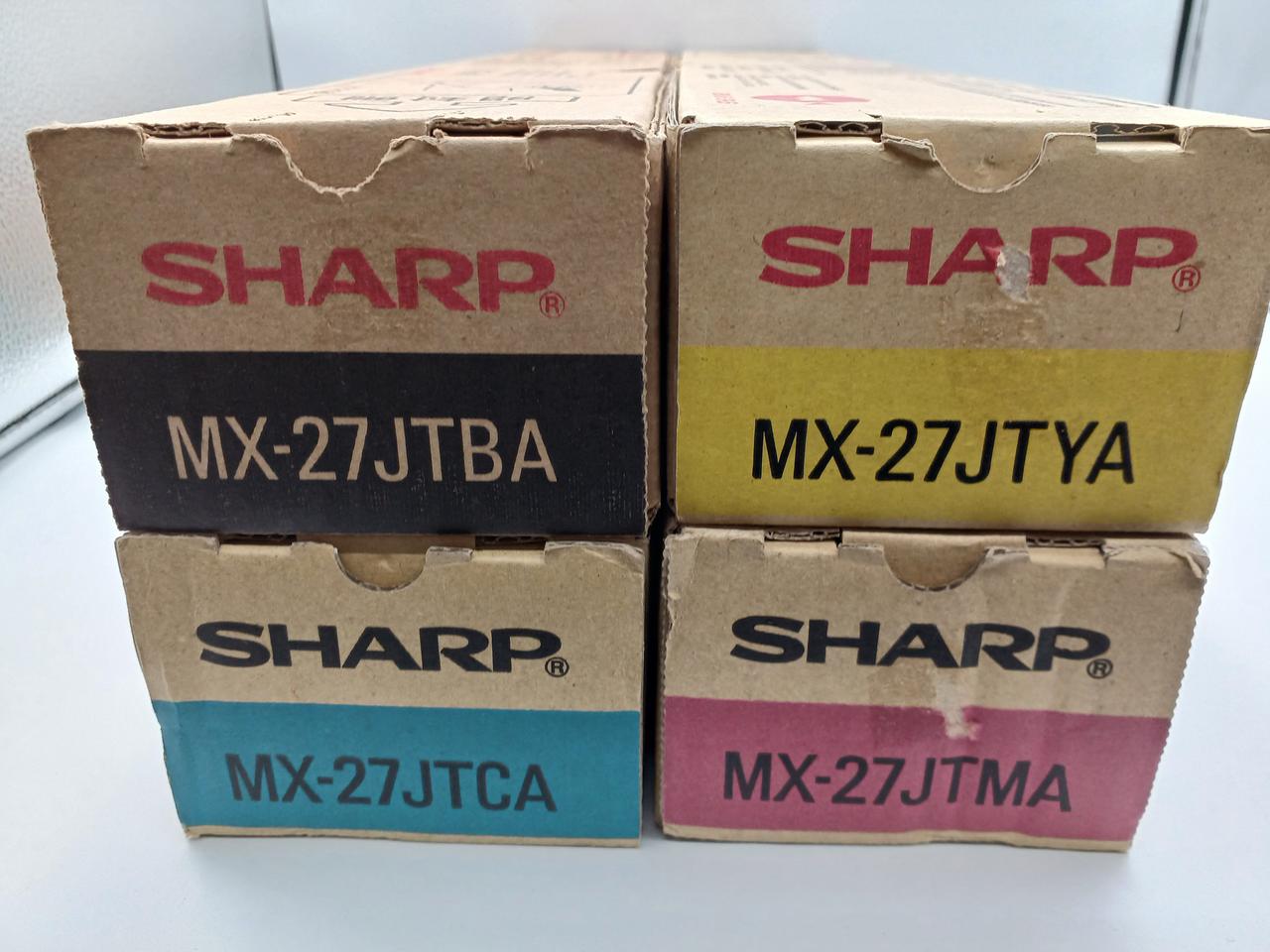 SHARP - SHARP 新品未使用　トナーカードリッジ　MX27JTBA シャープ(SHARP)|トナーカートリッジ4本セット|HARDOFFオフ