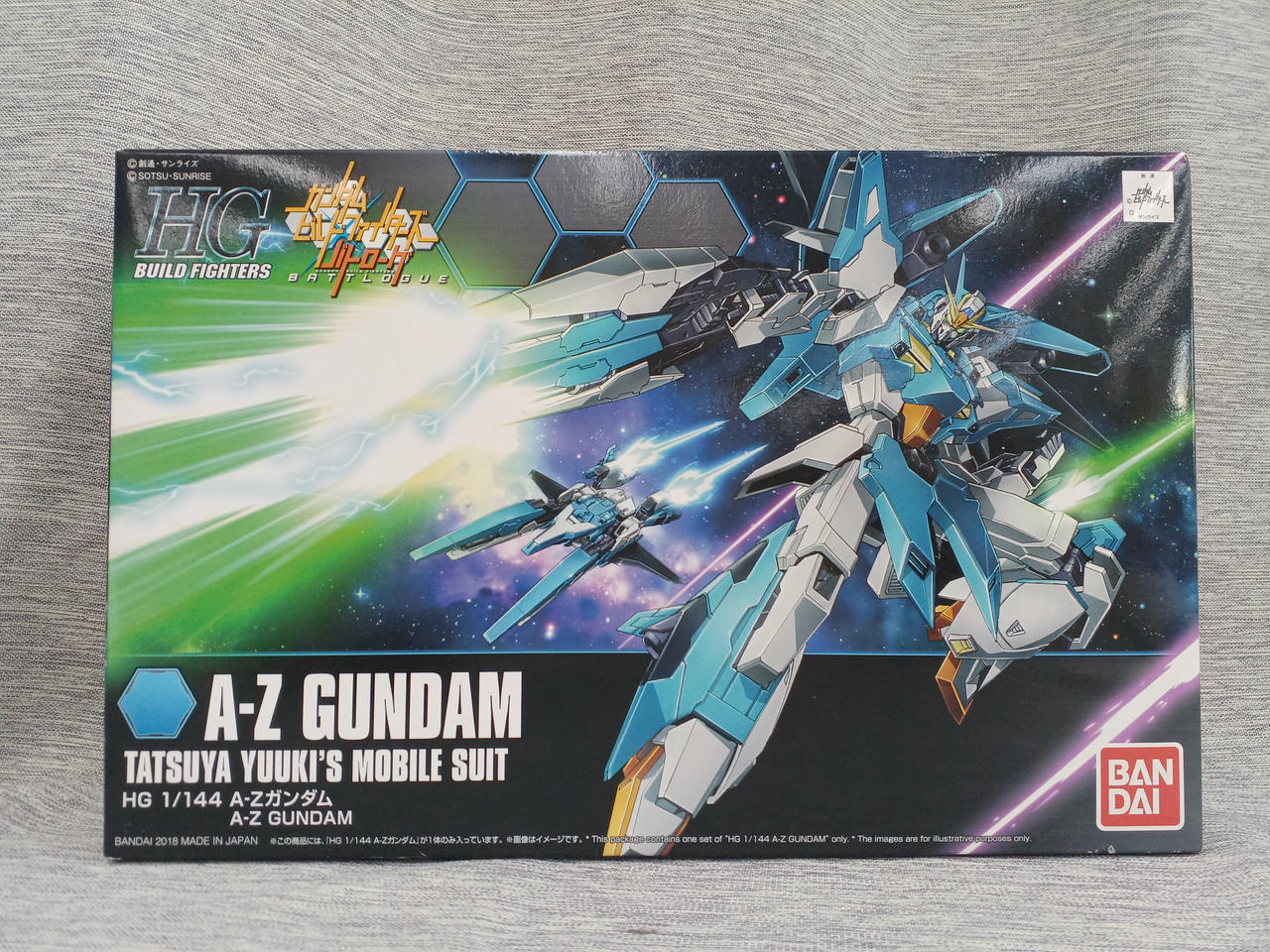 HG 1/144 A-Zガンダム　プラモデル
