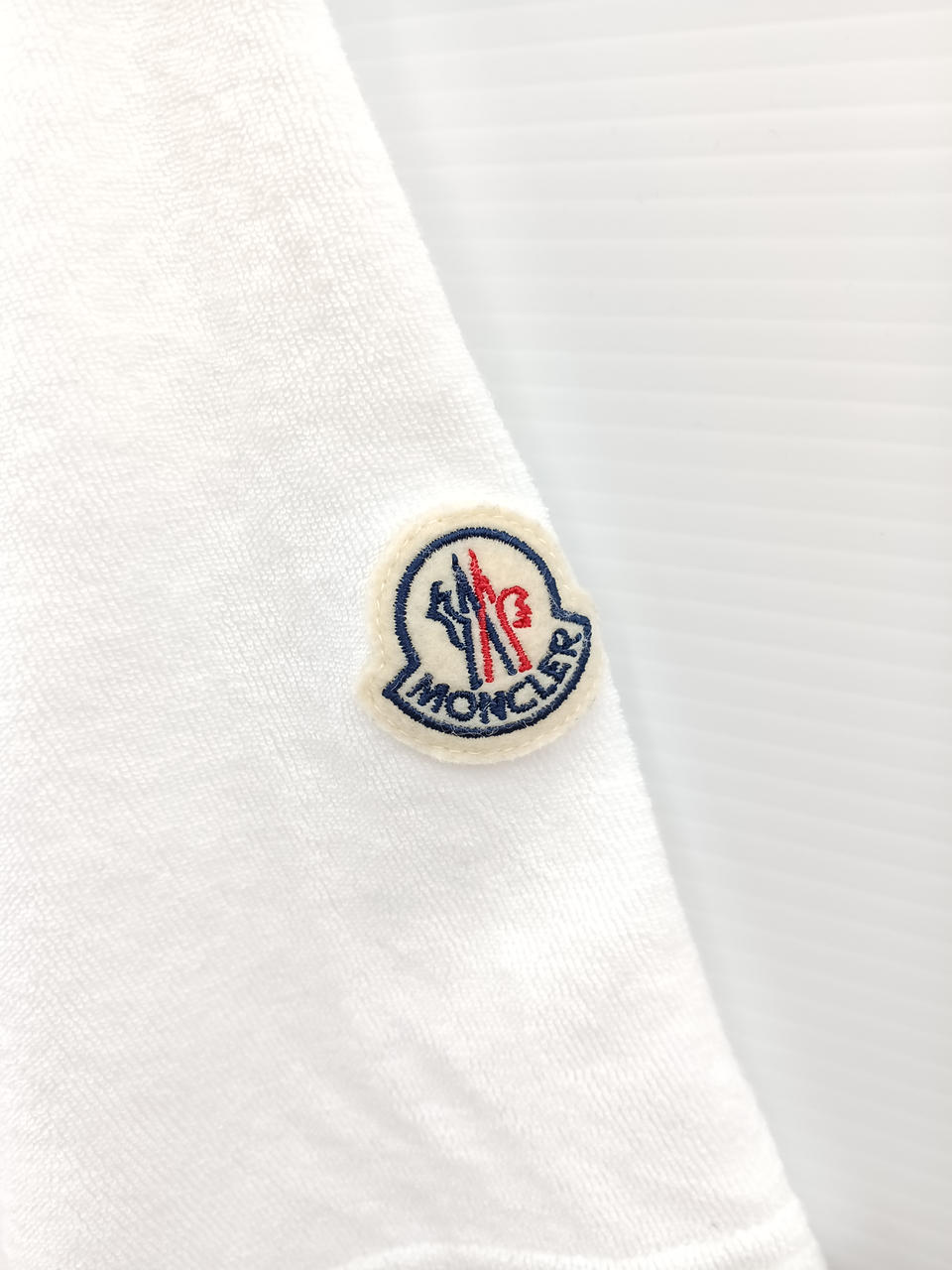 MONCLER|パイル地ロゴ刺繍T/Sサイズ|HARDOFFオフモール（オフモ