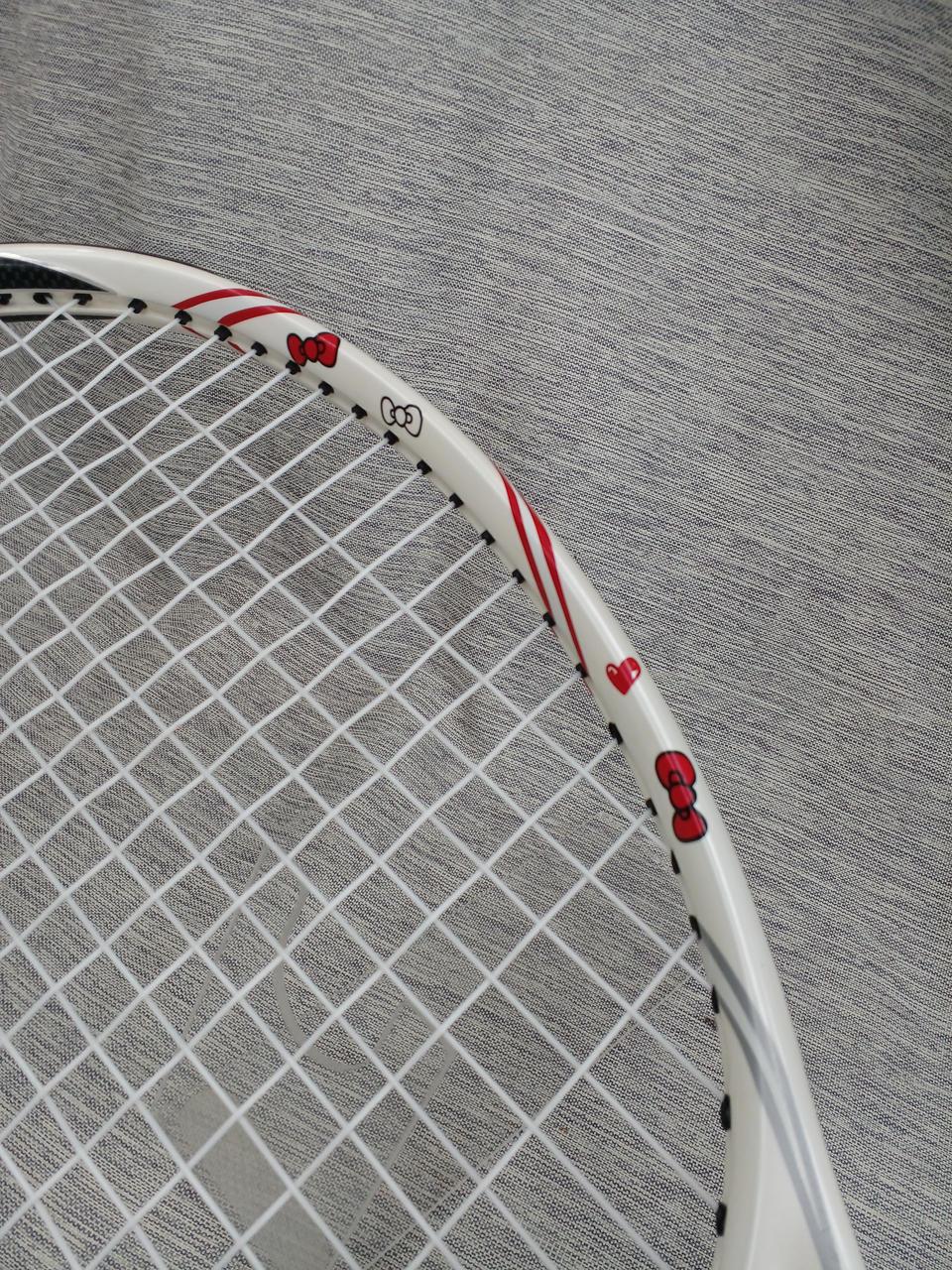 HELLO KITTY ブリヂストン テニスラケット ハローキティ 40周年 BRIDGESTONE|ハローキティ 40周年/DUAL MUSCLE SPIN|HARDOFFオフモール