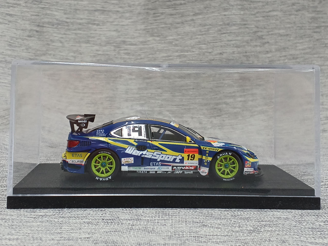 自動車 EBBRO SUPER GT 2008 Weds Sport IS350 #19 EBBRO 1/43 WedsSport IS350 SUPER GT300 2008 | アペックスの